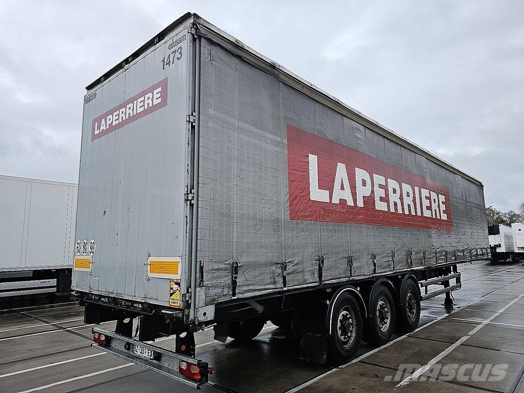 Samro ST39MH Elhúzható ponyvás félpótkocsik