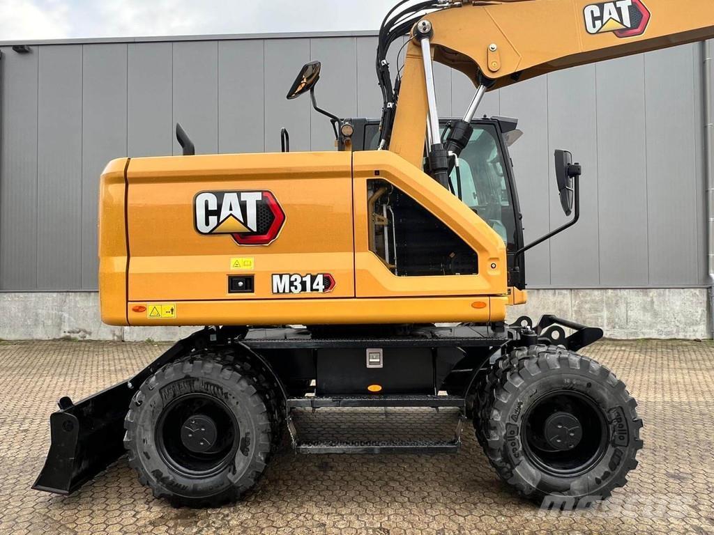 CAT M314-07 Gumikerekes kotrók