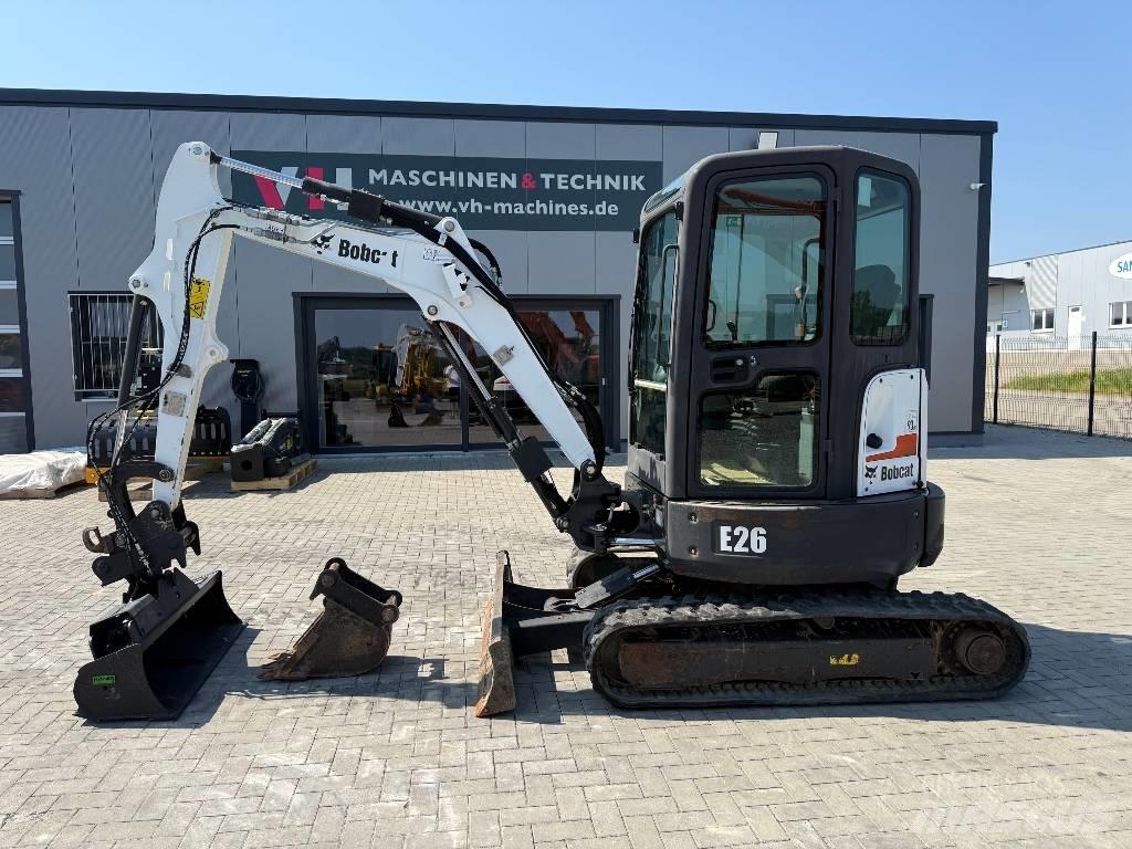 Bobcat E 26 EM Mini kotrók < 7t