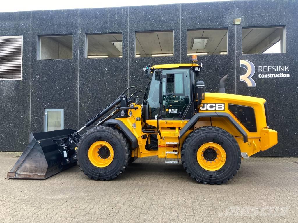 JCB 437 HT Gumikerekes homlokrakodók