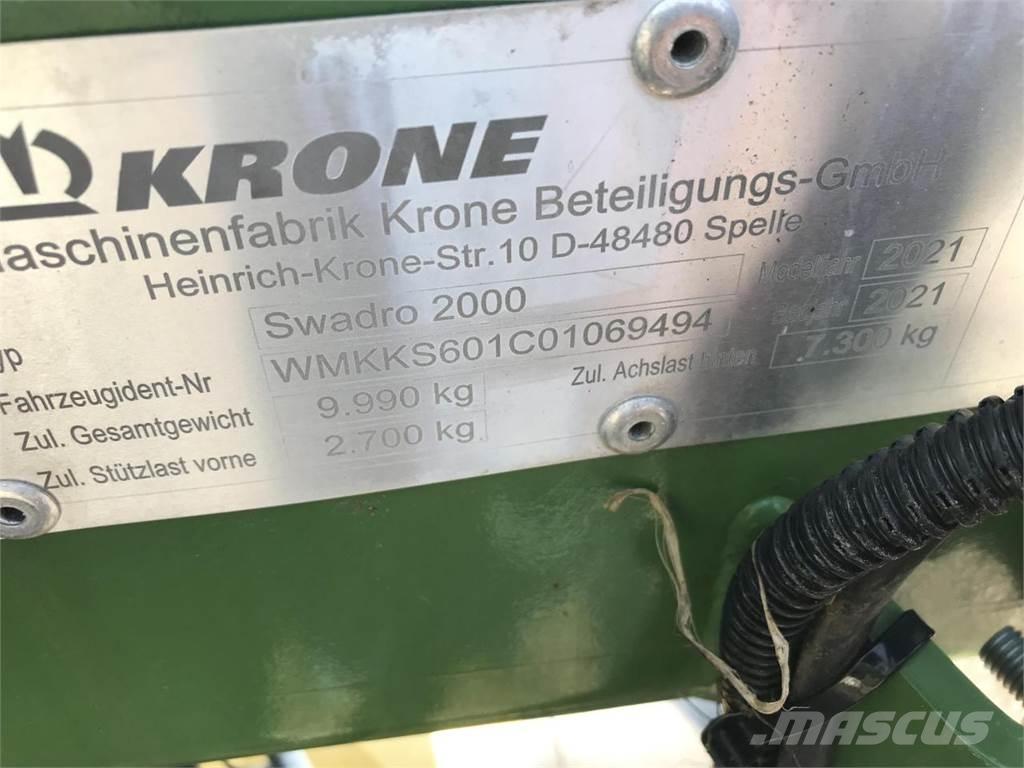 Krone Swadro 2000 Rendforgatók