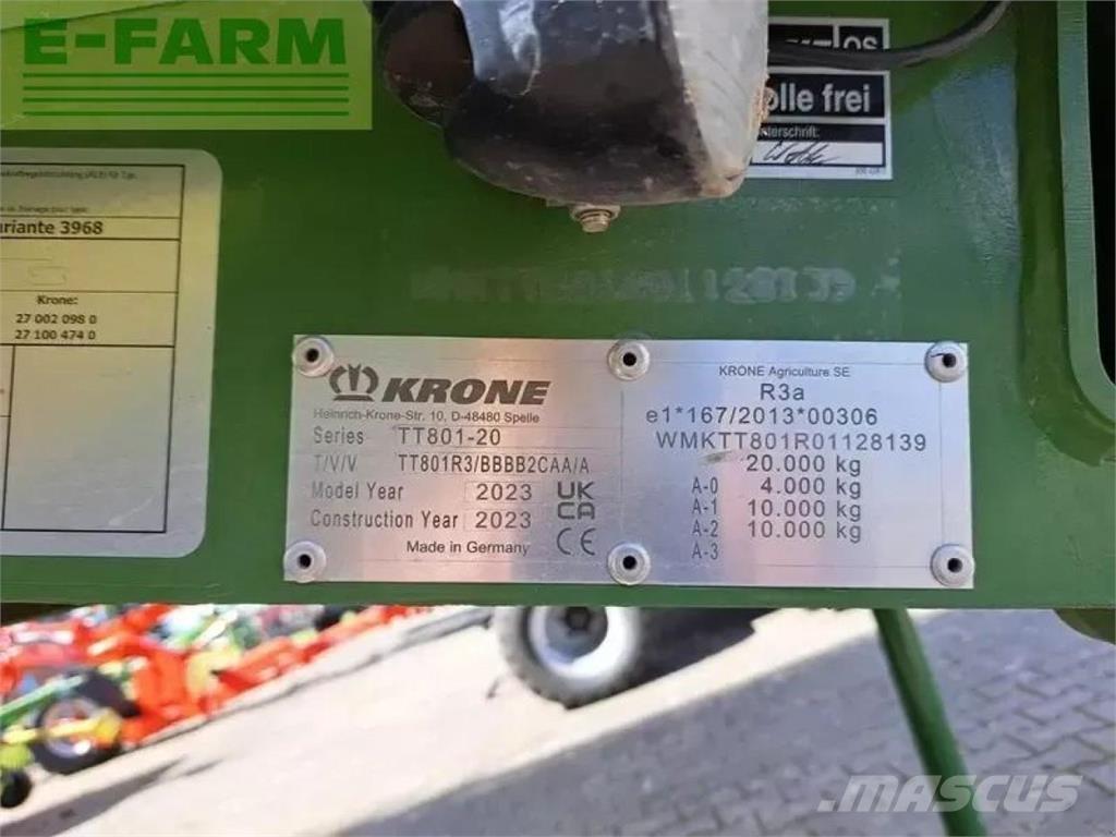 Krone gx 440 Gabona átrakó kocsik