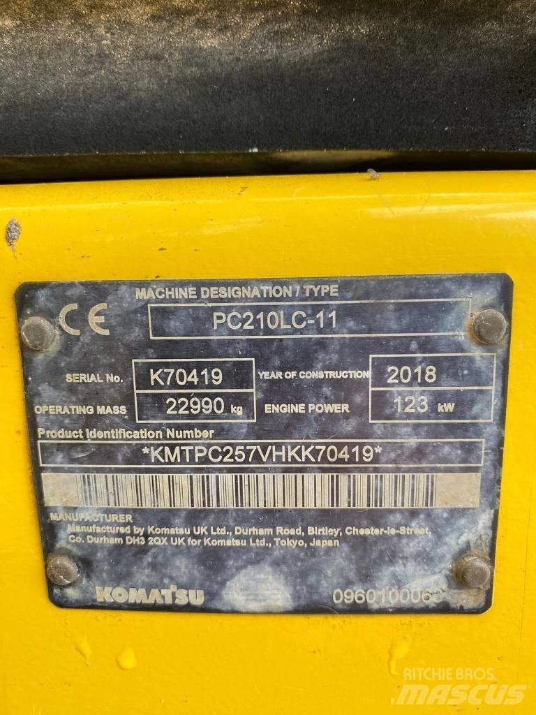 Komatsu PC 210 LC Lánctalpas kotrók