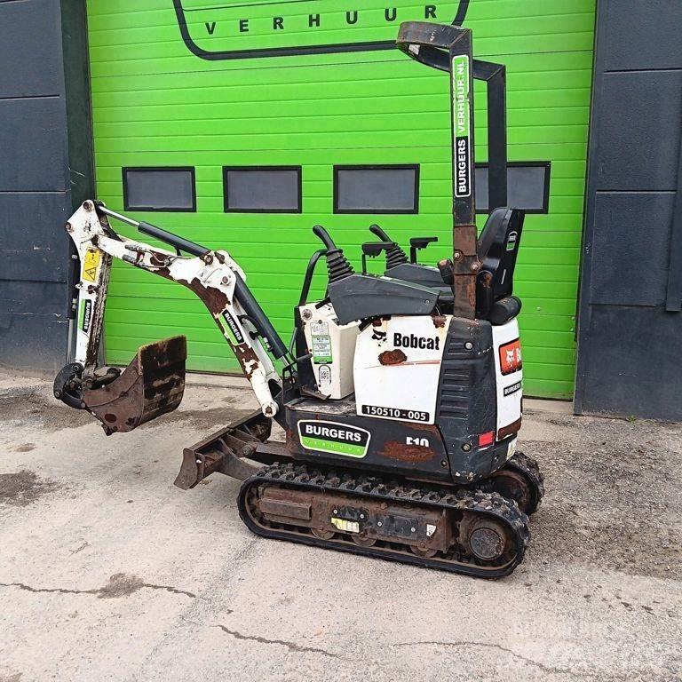 Bobcat E10 Mini kotrók < 7t