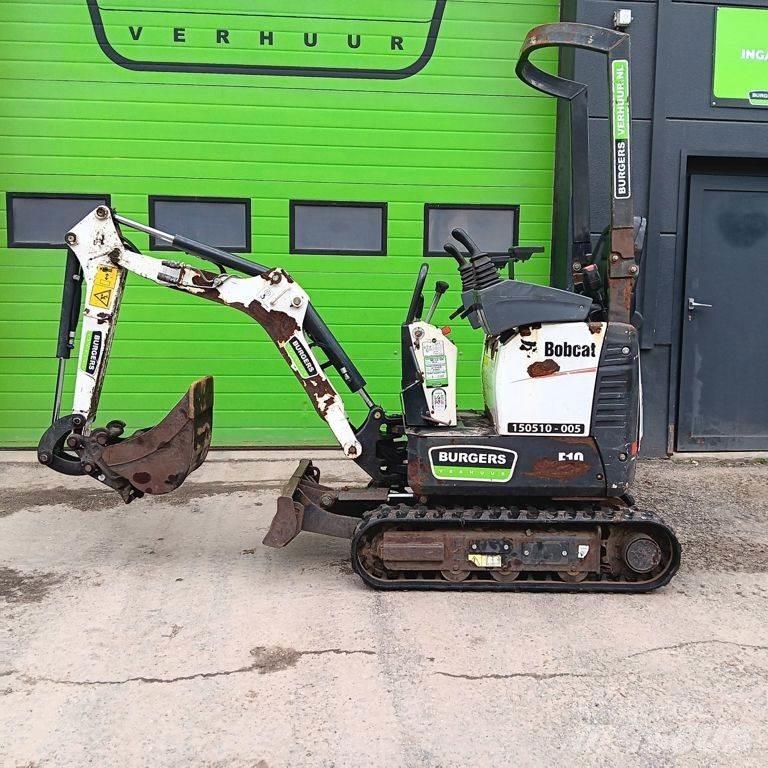 Bobcat E10 Mini kotrók < 7t
