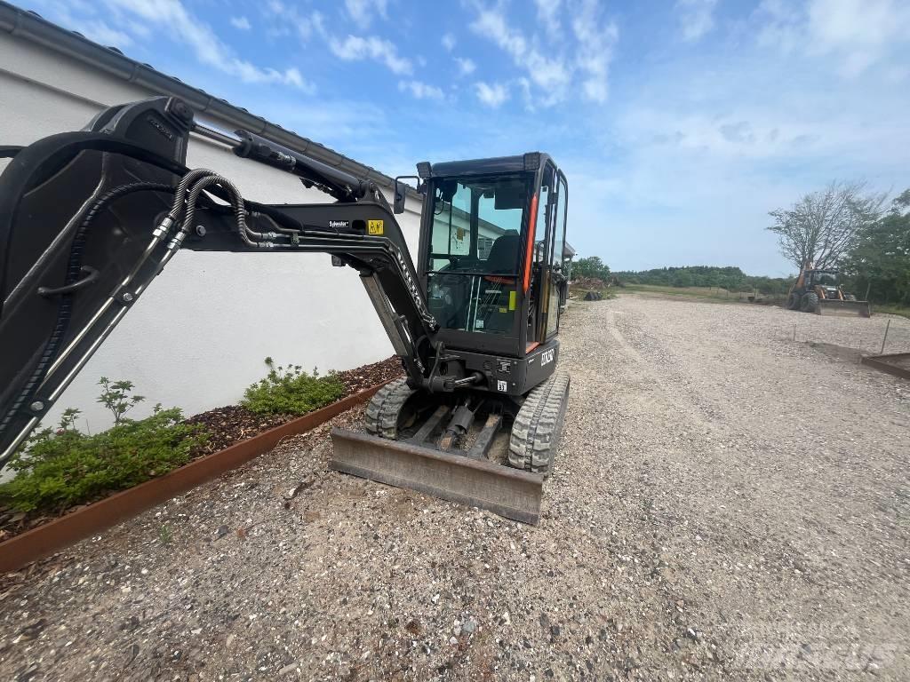 Volvo ECR 25 D Mini kotrók < 7t
