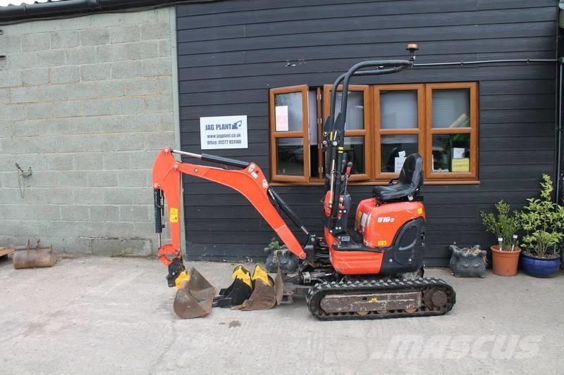 Kubota U 10-3 Mini kotrók < 7t