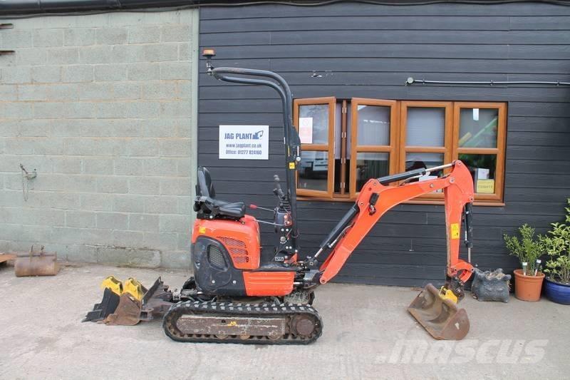 Kubota U 10-3 Mini kotrók < 7t