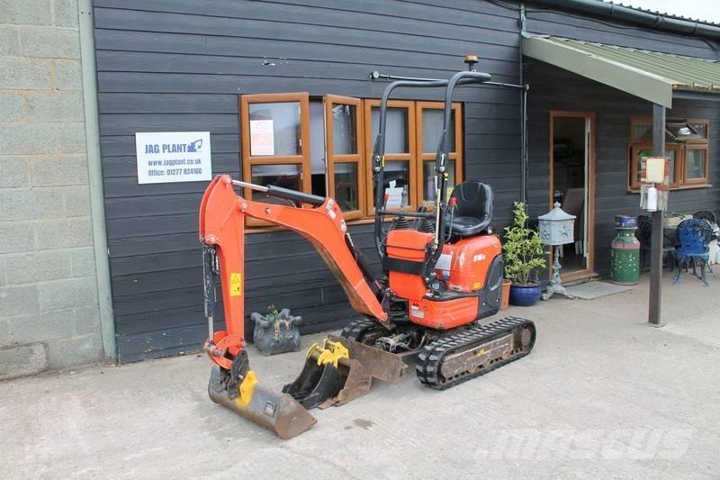 Kubota U 10-3 Mini kotrók < 7t
