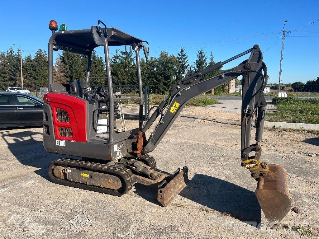 Volvo EC18D Mini kotrók < 7t