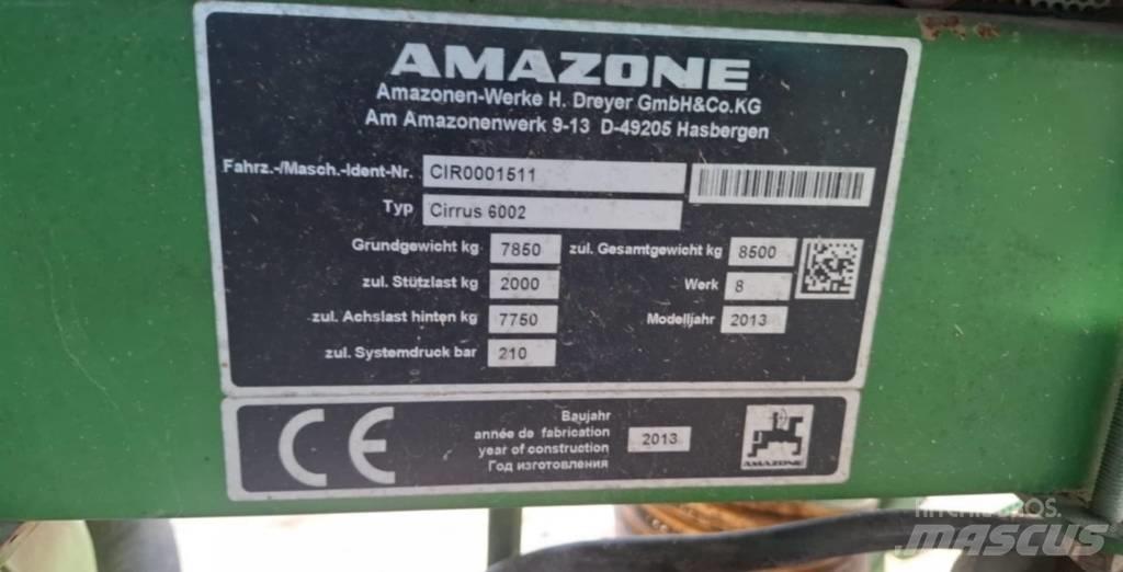 Amazone Cirrus 6002 Sorvetőgép