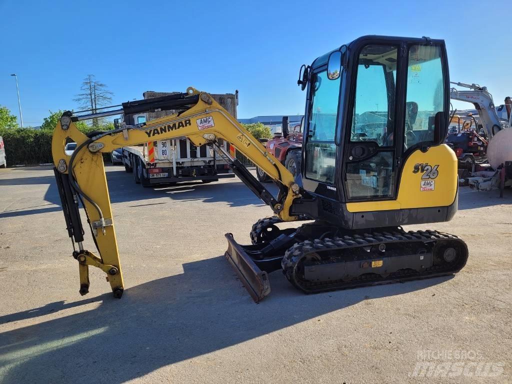 Yanmar SV 26 Mini kotrók < 7t