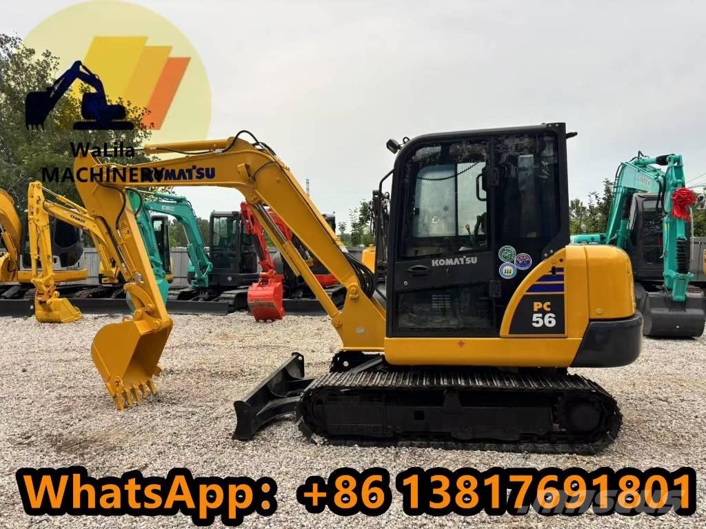 Komatsu PC 56-7 Mini kotrók < 7t