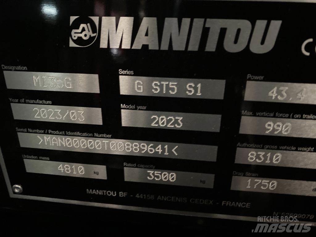 Manitou MI35G Gázüzemű targoncák