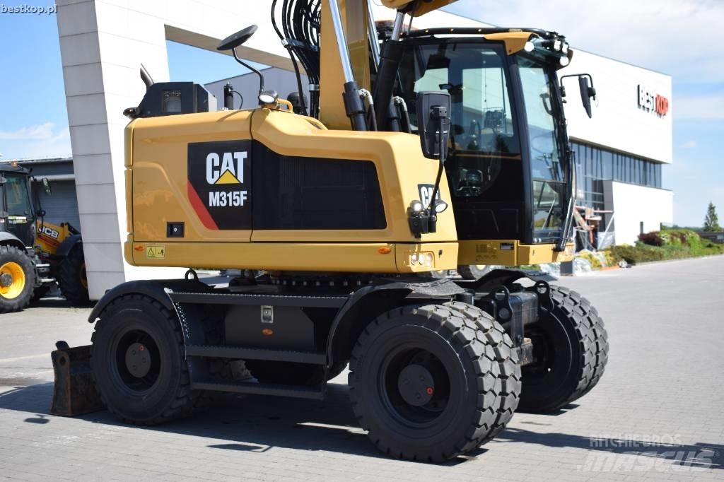 CAT M 315 F Gumikerekes kotrók