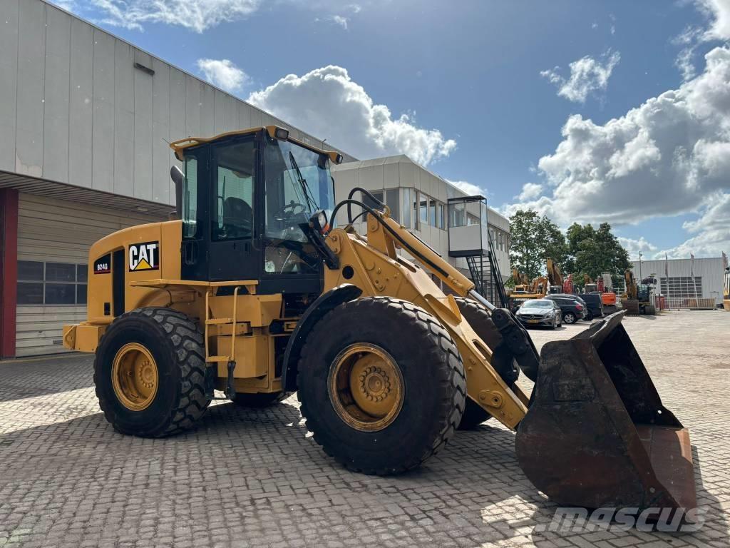 CAT 924 G Gumikerekes homlokrakodók