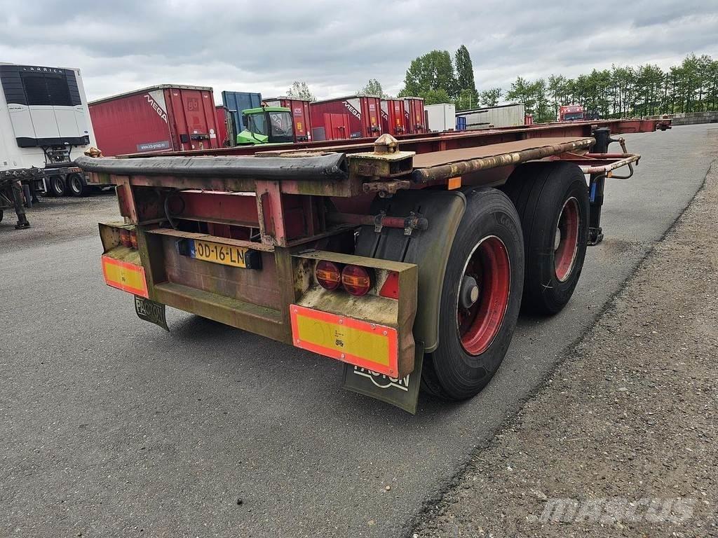 Pacton TXC 230-2 Konténerkeret / Konténeremelő félpótkocsik