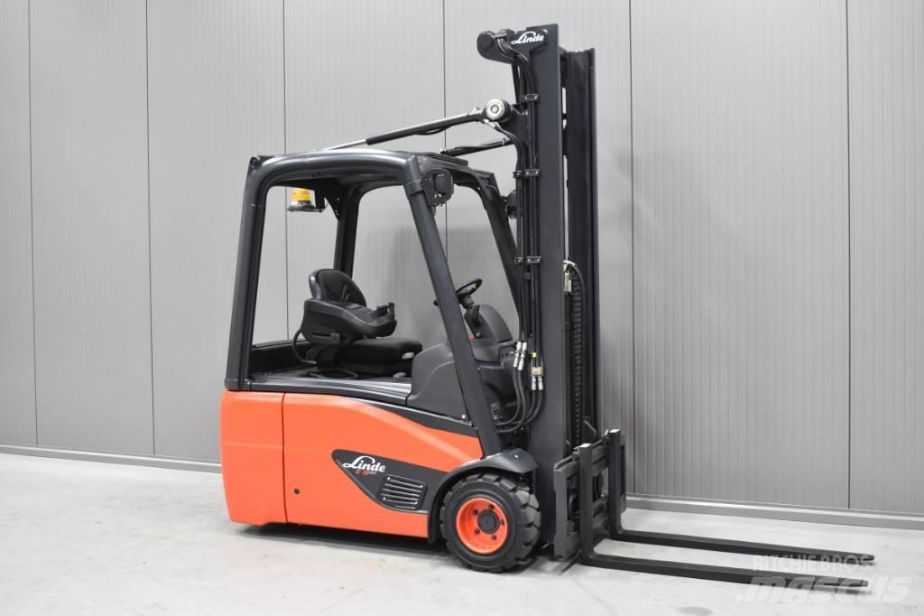Linde E 18 - 02 Elektromos targoncák
