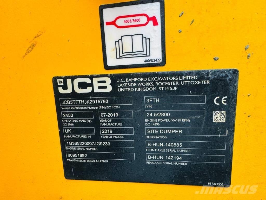 JCB 3 FTH Mezei dömperek