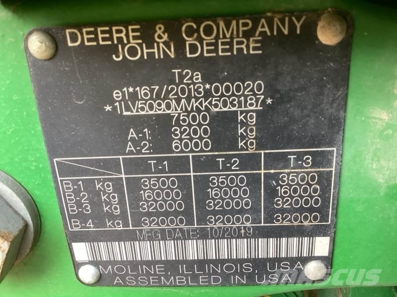 John Deere 5090M Traktorok