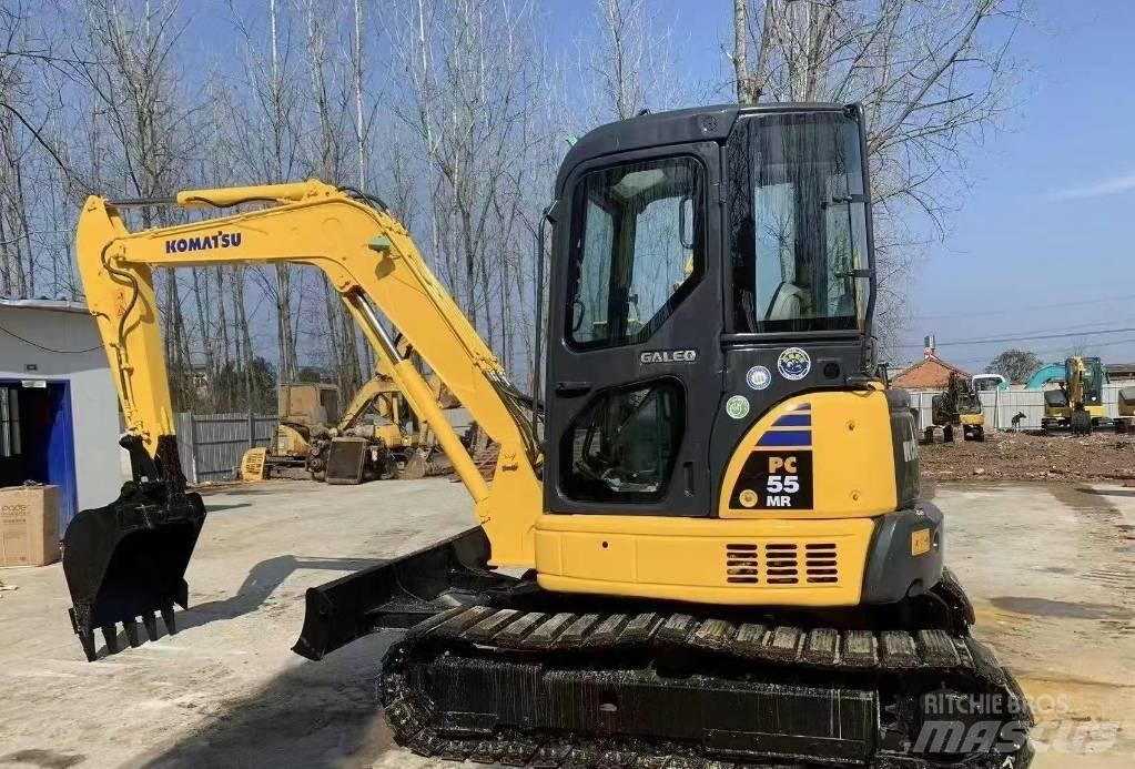 Komatsu PC 55 Mini kotrók < 7t