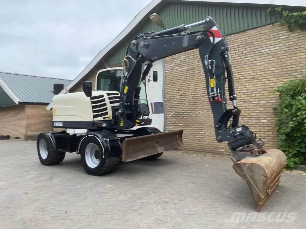 Terex TW85 Gumikerekes kotrók