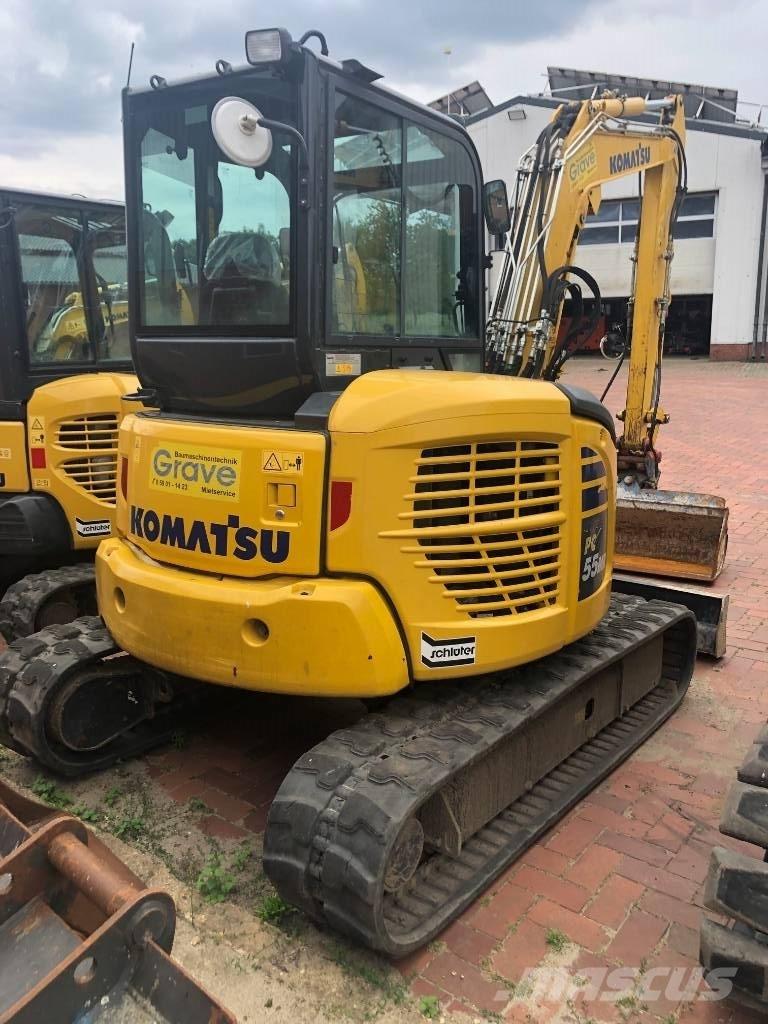 Komatsu PC55MR- 5MO Mini kotrók < 7t