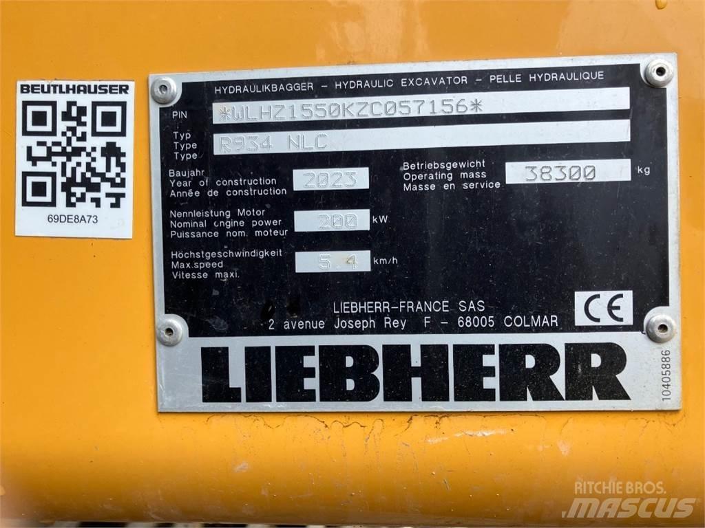 Liebherr R934 Lánctalpas kotrók