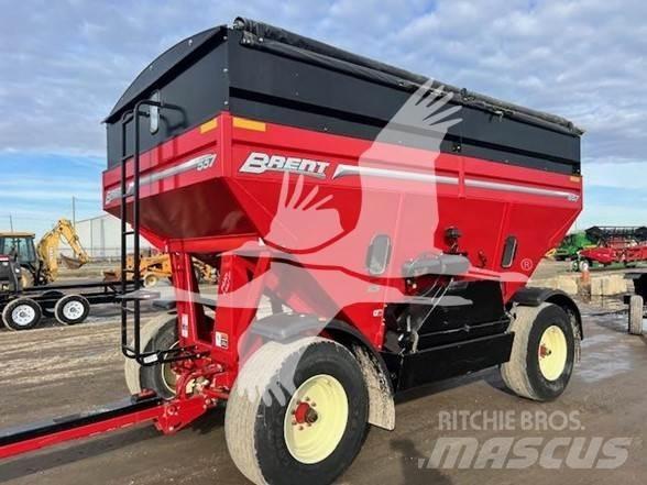Brent 557 Gabona átrakó kocsik