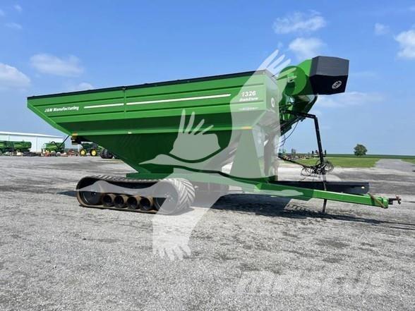 J&M 1326-22S Gabona átrakó kocsik