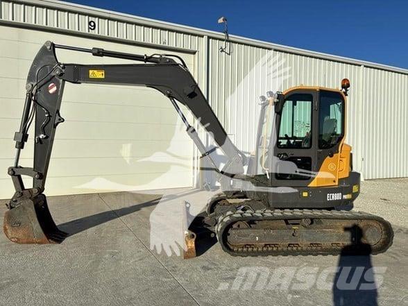 Volvo ECR88D Lánctalpas kotrók