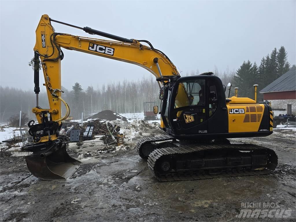 JCB JS160LC+ Lánctalpas kotrók