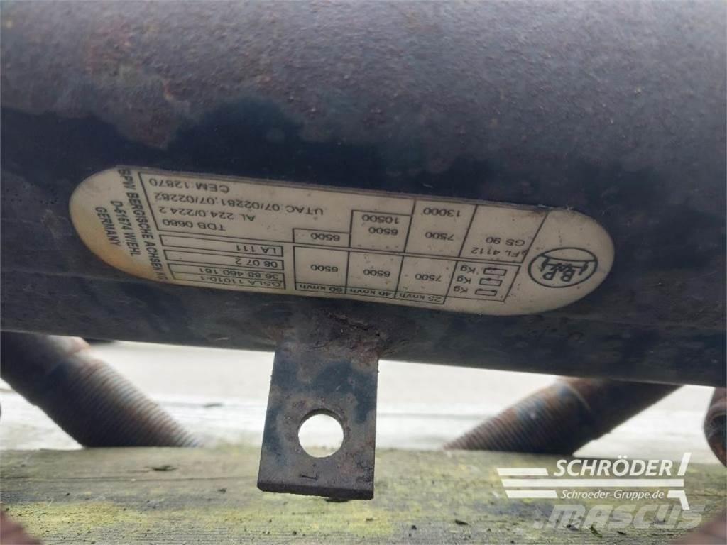 BPW - ACHSE TDB 0860 Egyéb mezőgazdasági gépek