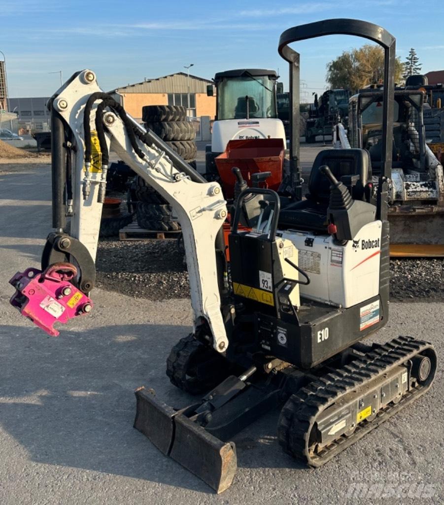 Bobcat E 10 Mini kotrók < 7t