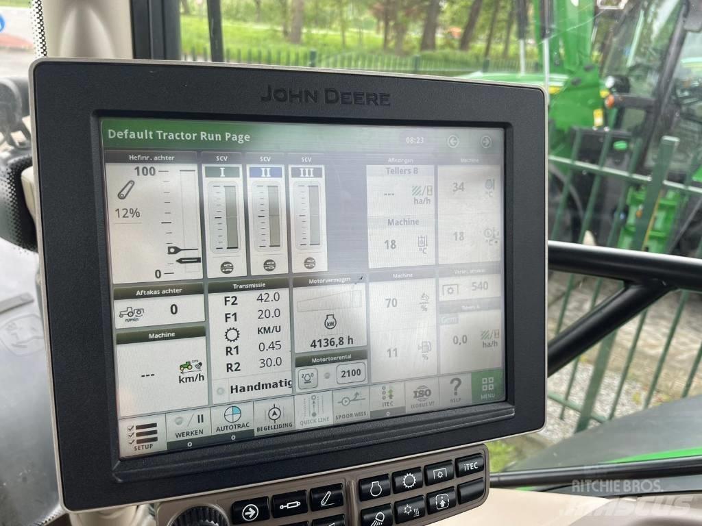 John Deere 6195R Traktorok