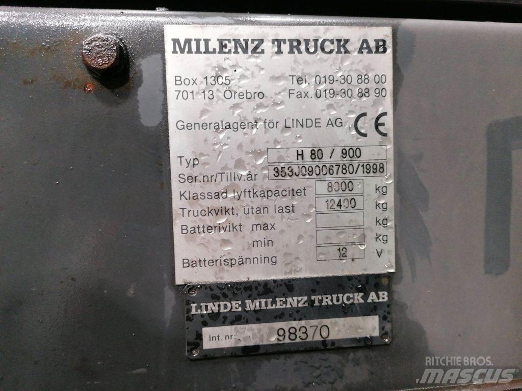 Linde H80D/900 Dízel targoncák