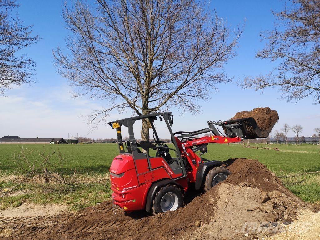 Weidemann 1190E Gumikerekes homlokrakodók