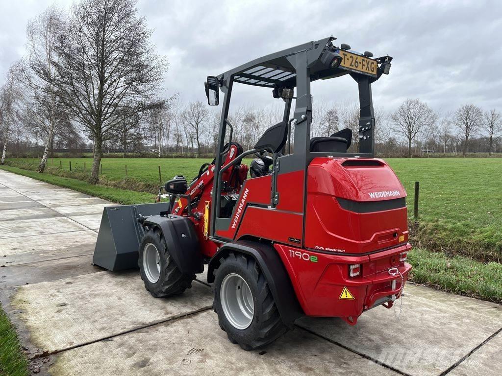 Weidemann 1190E Gumikerekes homlokrakodók