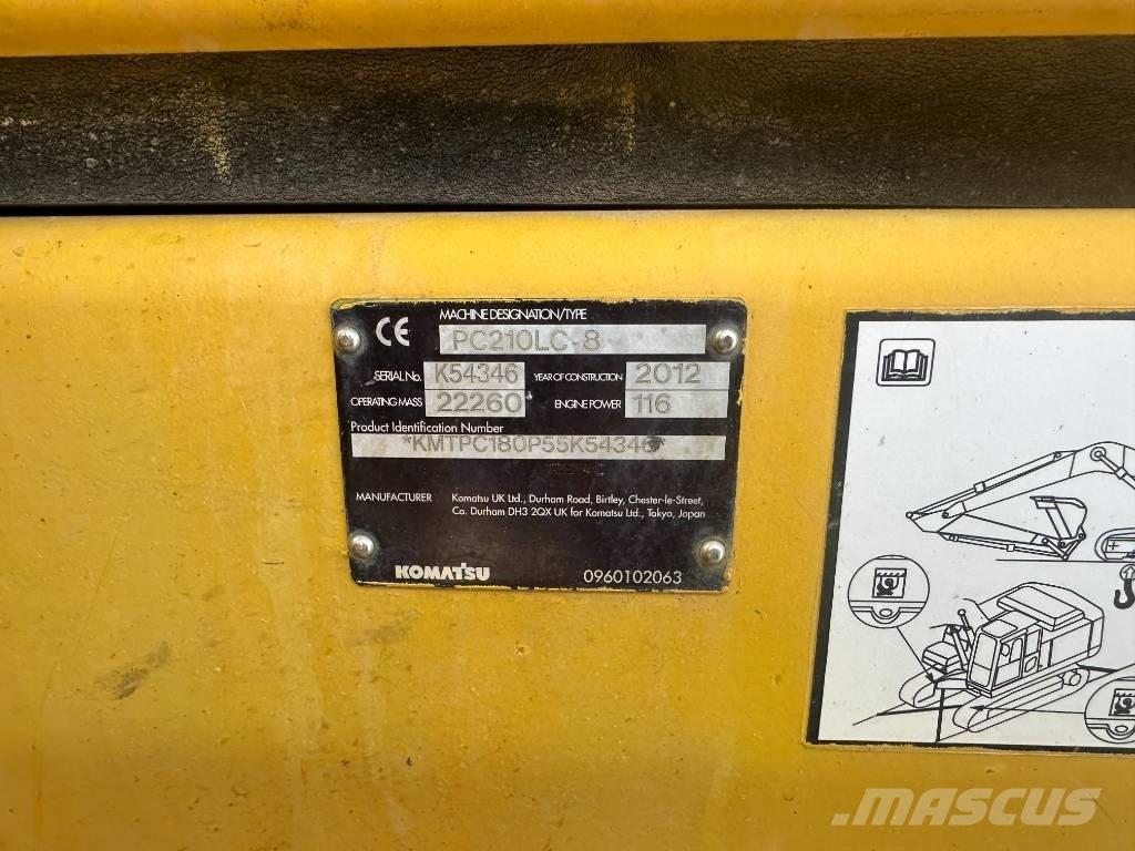 Komatsu PC 210 LC-8 Lánctalpas kotrók