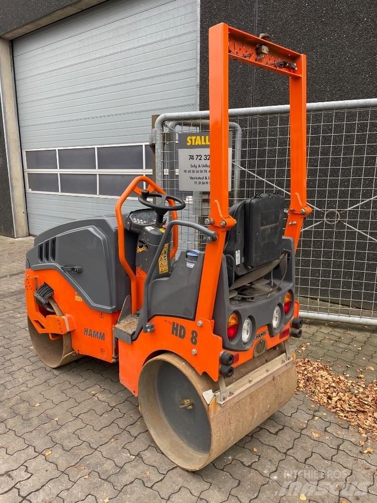 Hamm HD 8 VV Ikerdobos hengerek