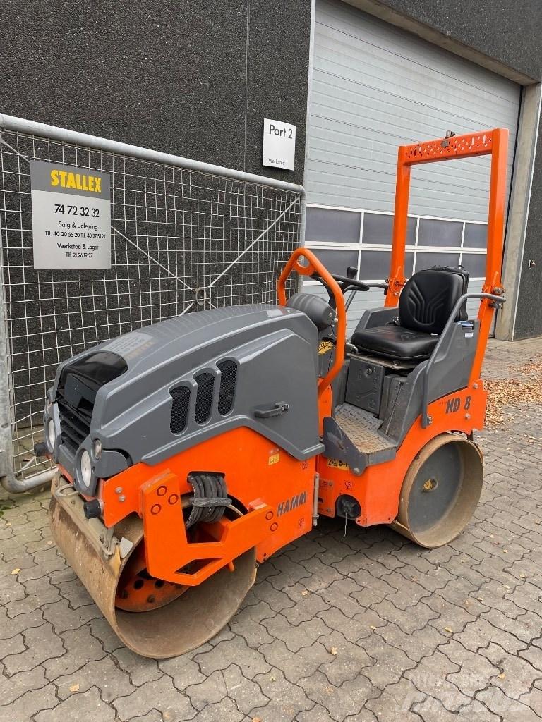 Hamm HD 8 VV Ikerdobos hengerek