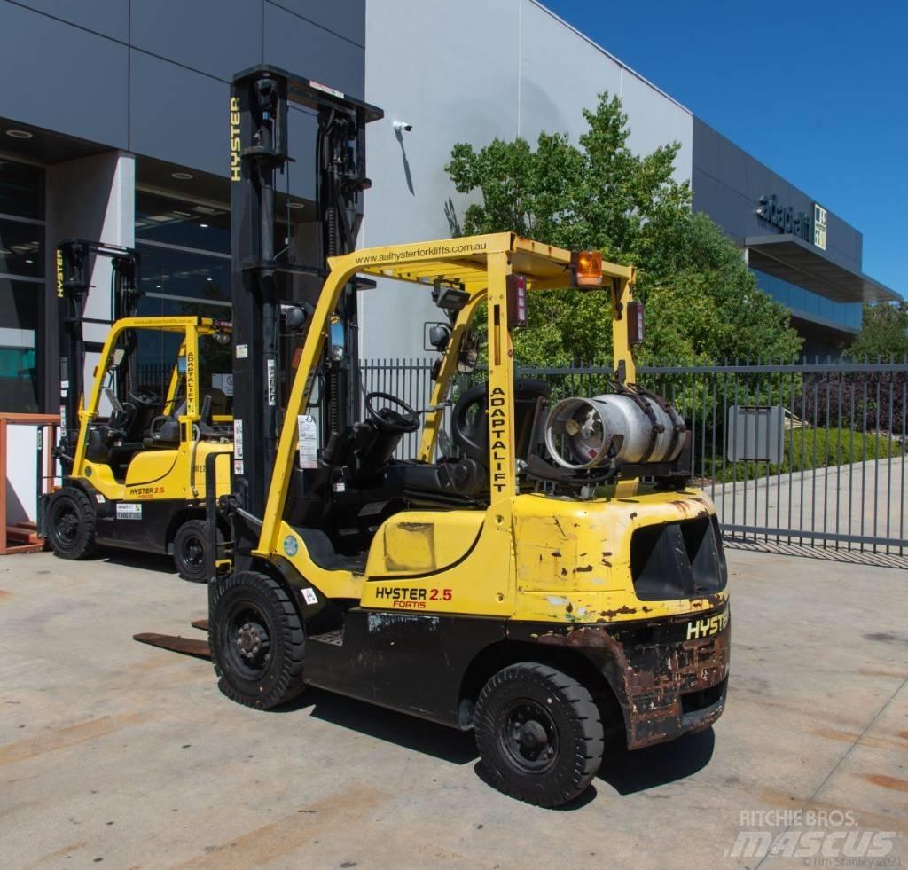 Hyster H2.50TX Gázüzemű targoncák