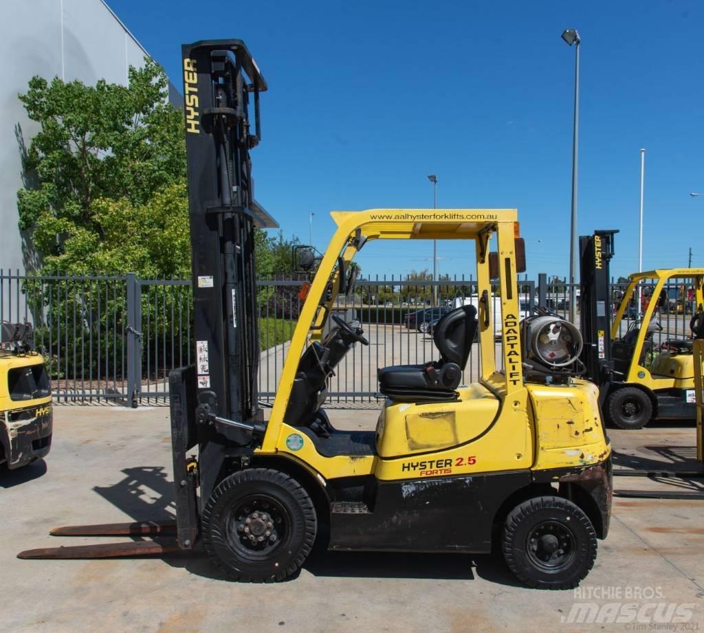 Hyster H2.50TX Gázüzemű targoncák