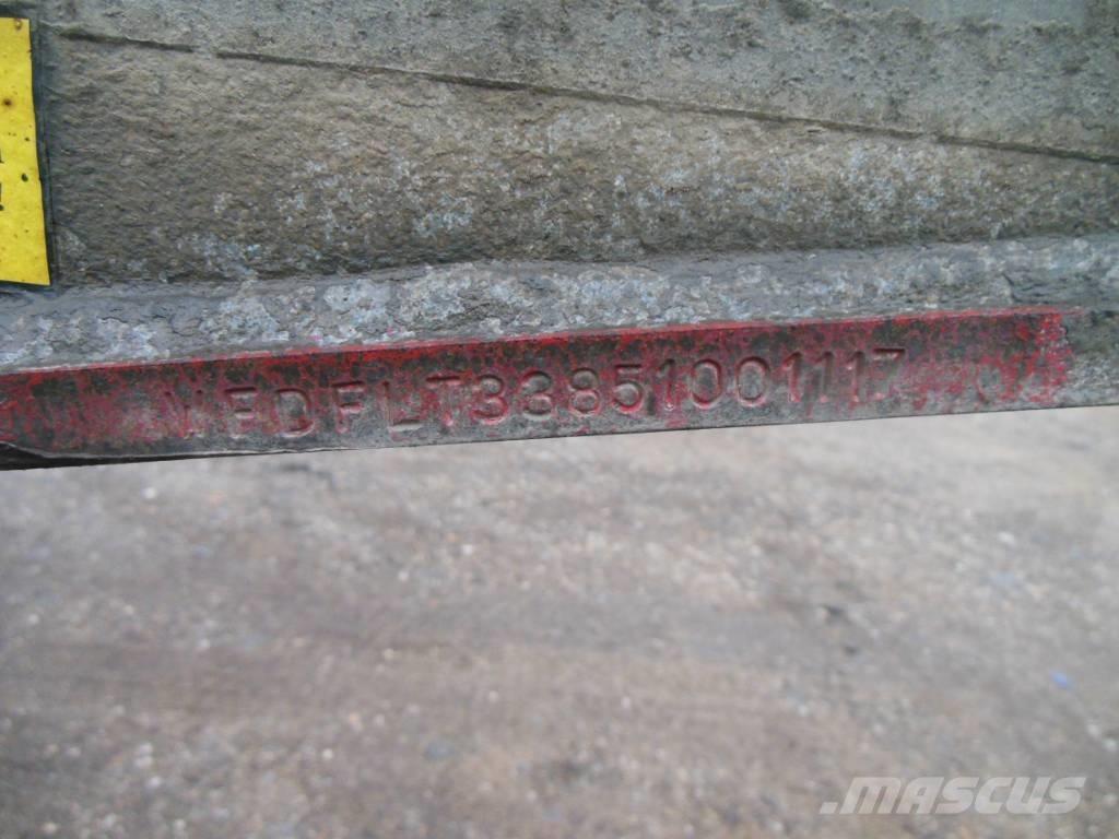 Fliegl SDS 380 Konténerkeret / Konténeremelő félpótkocsik