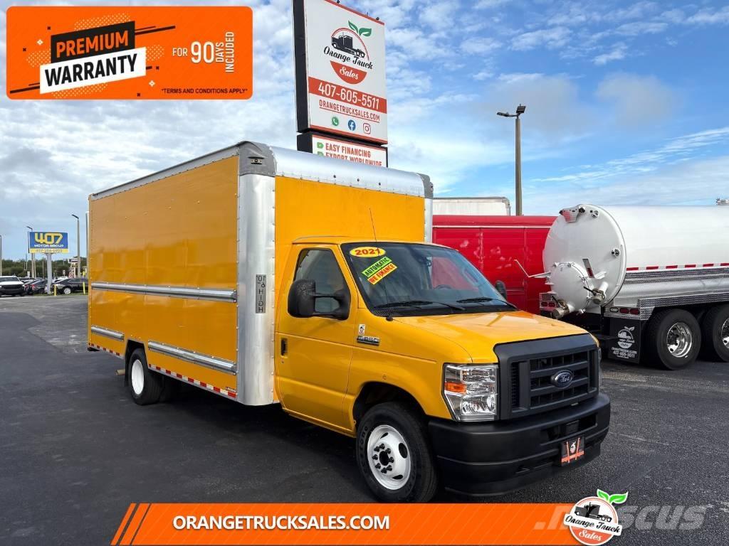 Ford E 350 SD Dobozos teherautók