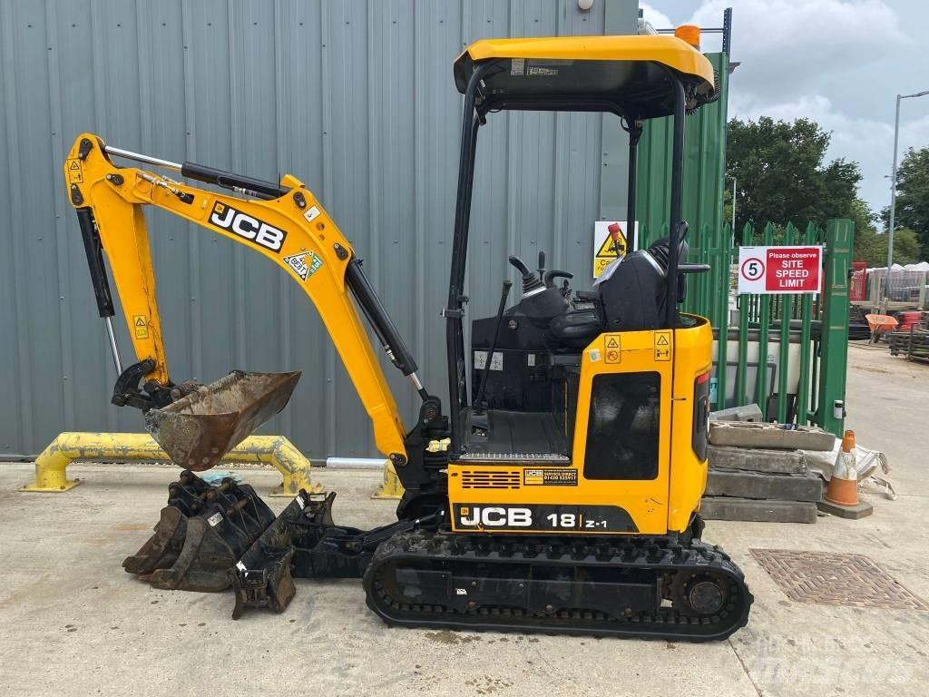 JCB 18 Z Mini kotrók < 7t