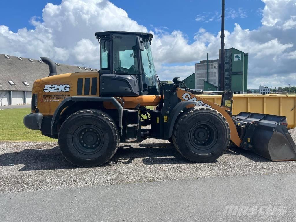 CASE 521 G gummiged Gumikerekes homlokrakodók