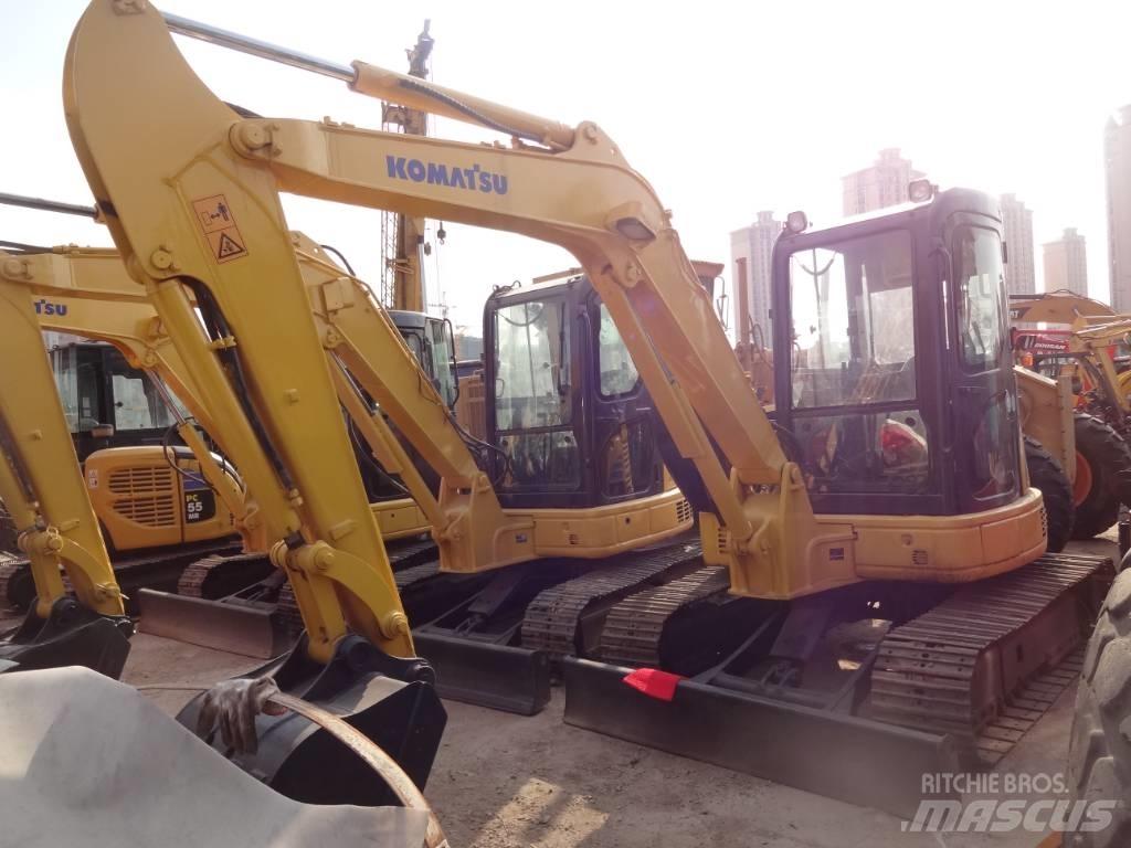 Komatsu PC56-7 Lánctalpas kotrók