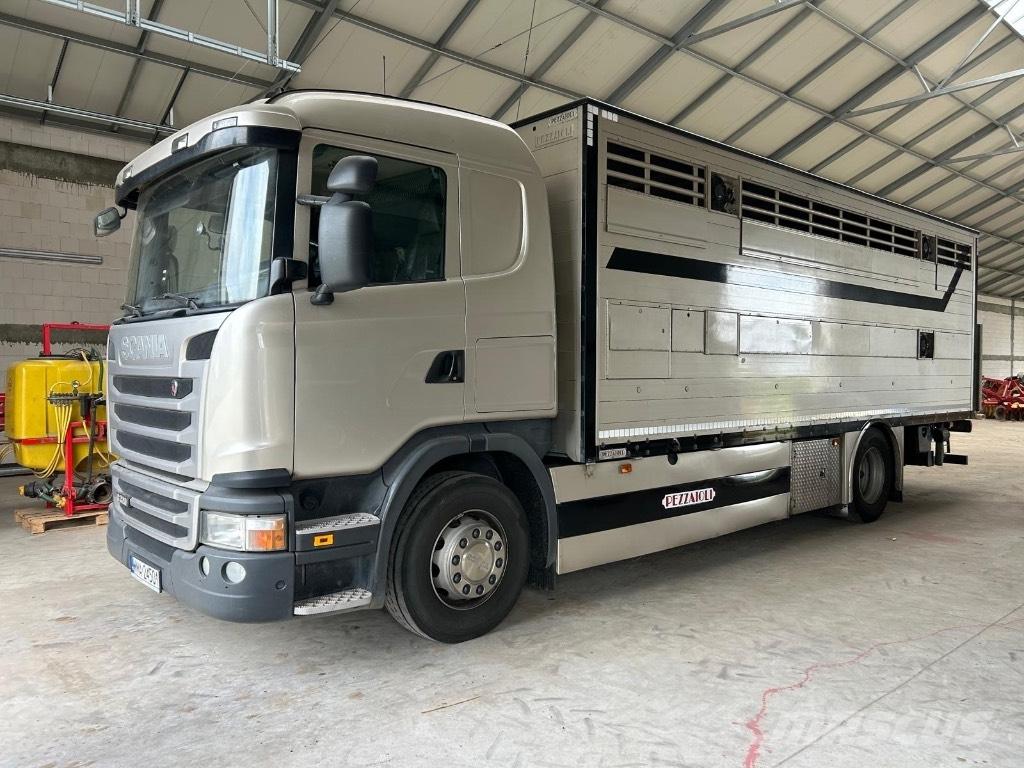 Scania G 320 Állatszállító teherautók