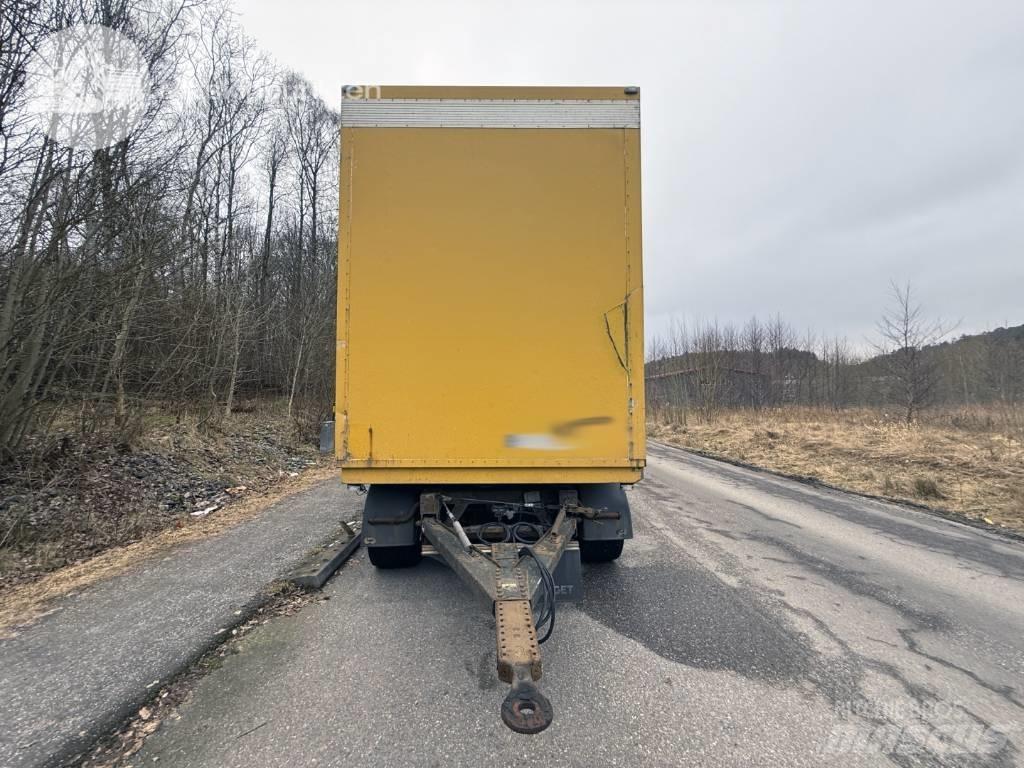 Kaupe 4 UT PE 126 Dobozos pótkocsik